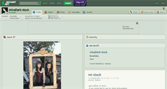 Desktop Screenshot of minadark-stock.deviantart.com