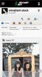 Mobile Screenshot of minadark-stock.deviantart.com