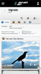 Mobile Screenshot of bigrobb.deviantart.com