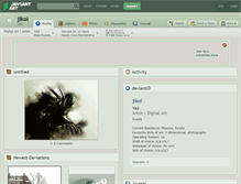 Tablet Screenshot of jikol.deviantart.com