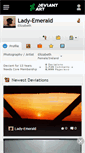 Mobile Screenshot of lady-emerald.deviantart.com