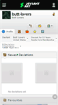 Mobile Screenshot of butt-lovers.deviantart.com