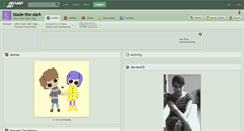 Desktop Screenshot of blade-the-dark.deviantart.com