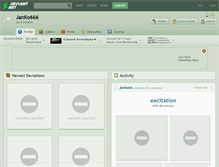 Tablet Screenshot of janko666.deviantart.com