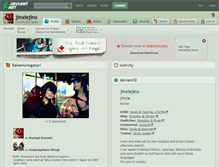 Tablet Screenshot of jinxiejinx.deviantart.com