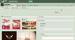 Desktop Screenshot of chedesign.deviantart.com