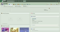 Desktop Screenshot of prinnyplz.deviantart.com
