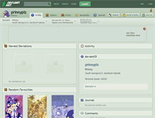 Tablet Screenshot of prinnyplz.deviantart.com