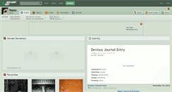Desktop Screenshot of fazoo.deviantart.com
