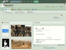 Tablet Screenshot of danzmsan27.deviantart.com