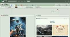 Desktop Screenshot of moham11.deviantart.com