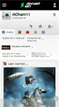 Mobile Screenshot of moham11.deviantart.com