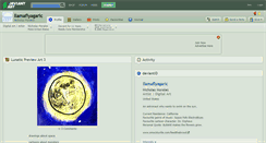 Desktop Screenshot of llamaflyagaric.deviantart.com