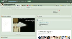 Desktop Screenshot of haibanerenmeiclub.deviantart.com