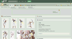Desktop Screenshot of cicik.deviantart.com