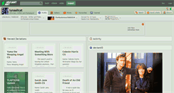 Desktop Screenshot of lunaalicat.deviantart.com