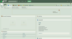 Desktop Screenshot of kehl.deviantart.com
