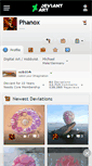 Mobile Screenshot of phanox.deviantart.com