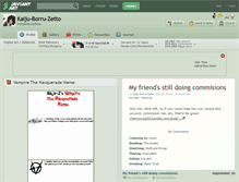 Tablet Screenshot of kaiju-borru-zetto.deviantart.com