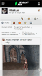 Mobile Screenshot of nikakun.deviantart.com