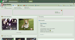 Desktop Screenshot of day-dreamy.deviantart.com