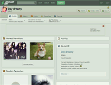 Tablet Screenshot of day-dreamy.deviantart.com