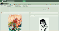 Desktop Screenshot of kurohime27.deviantart.com