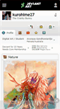 Mobile Screenshot of kurohime27.deviantart.com