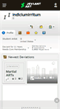 Mobile Screenshot of indiciumirritum.deviantart.com