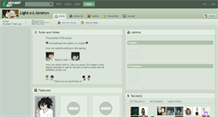 Desktop Screenshot of light-x-l-lovers.deviantart.com