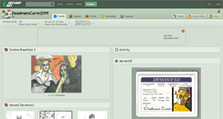 Desktop Screenshot of deadmanscurve2099.deviantart.com