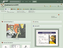 Tablet Screenshot of deadmanscurve2099.deviantart.com