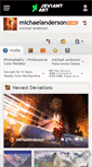 Mobile Screenshot of michaelanderson.deviantart.com