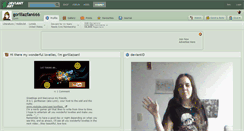 Desktop Screenshot of gorillazfan666.deviantart.com