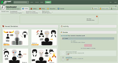 Desktop Screenshot of kesshoukei.deviantart.com