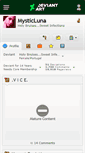 Mobile Screenshot of mysticluna.deviantart.com