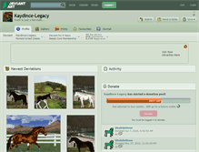 Tablet Screenshot of kaydince-legacy.deviantart.com