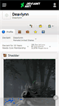 Mobile Screenshot of deavlynn.deviantart.com