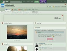 Tablet Screenshot of mishulika007.deviantart.com