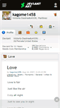 Mobile Screenshot of kagome1458.deviantart.com