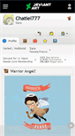 Mobile Screenshot of chatiel777.deviantart.com