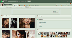 Desktop Screenshot of dreamscathcer.deviantart.com