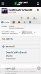 Mobile Screenshot of deathcabforbandit.deviantart.com