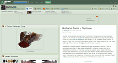 Desktop Screenshot of darknymfa.deviantart.com