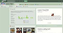 Desktop Screenshot of capsule-happy.deviantart.com
