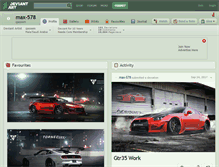 Tablet Screenshot of max-578.deviantart.com
