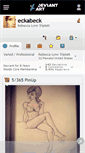 Mobile Screenshot of eckabeck.deviantart.com