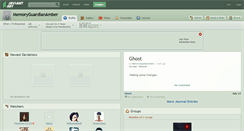 Desktop Screenshot of memoryguardianamber.deviantart.com