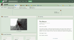 Desktop Screenshot of cycoelf.deviantart.com