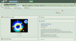 Desktop Screenshot of clotilda-warhammer.deviantart.com